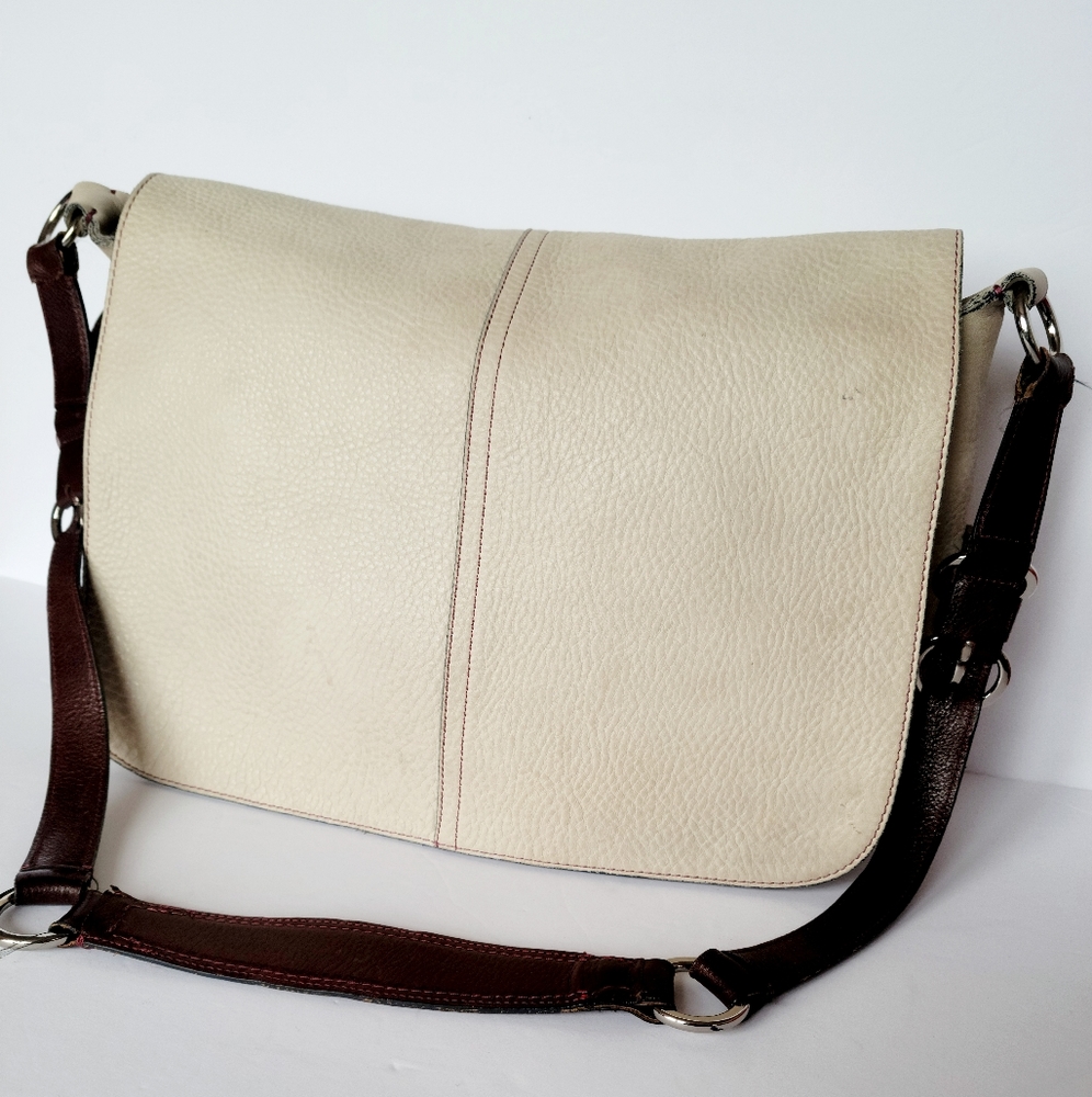 Coach Canvas leather bag